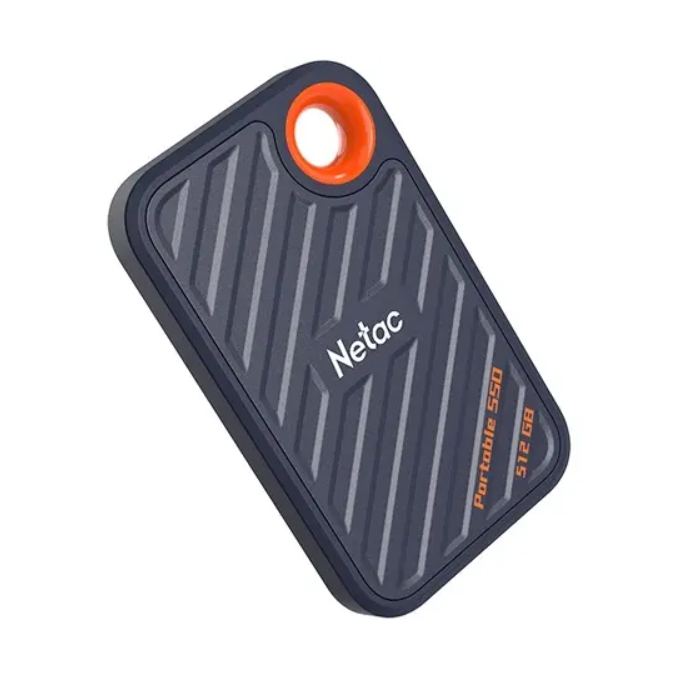 внешний SSD накопитель Netac ZX20 512Gb , USB 3.2 Gen 2 (NT01ZX20-512G-32BL)