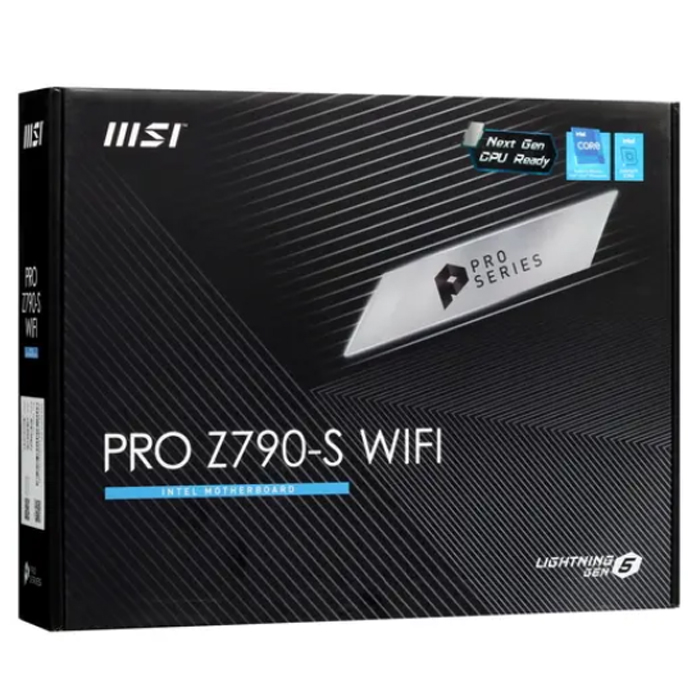Материнская плата MSI PRO Z790-S WIFI (ATX) WiFi DDR5 x4/ SATA x6/M.2x2/ PRO Z790-S WIFI
