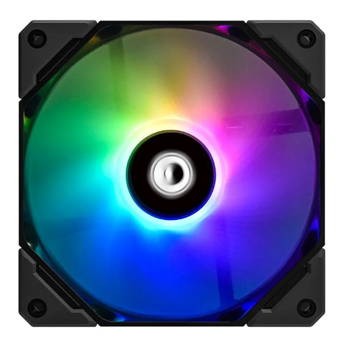 Вентилятор для корпуса ID-COOLING TF-12025-ARGB, черный/ARGB TF-12025-ARGB