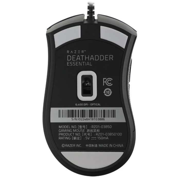Игровая мышь Razer DeathAdder Essential 2021 black (RZ01-03850100-R3C1)