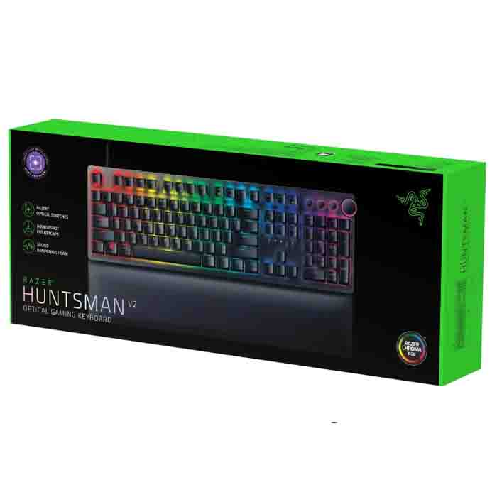 Клавиатура Razer Huntsman V2 (Clicky Optical Purple) (RZ03-03931300-R3R1
)