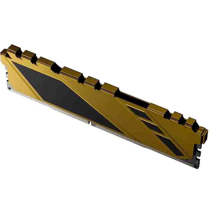 Модуль памяти DDR4 8Gb 3200MHz Netac Shadow Yellow C16 NTSDD4P32SP-08Y