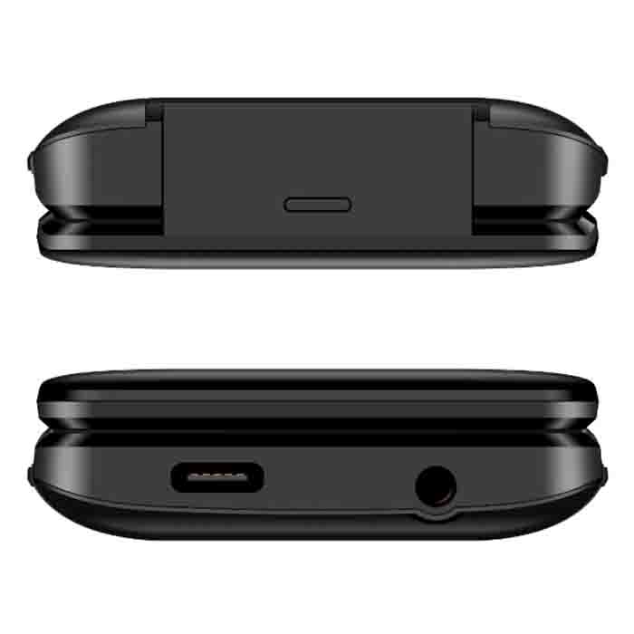 F+ Мобильный телефон Flip 240, черный