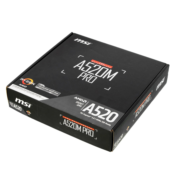 Материнская плата MSI A520M PRO AMD AM4 (mATX)