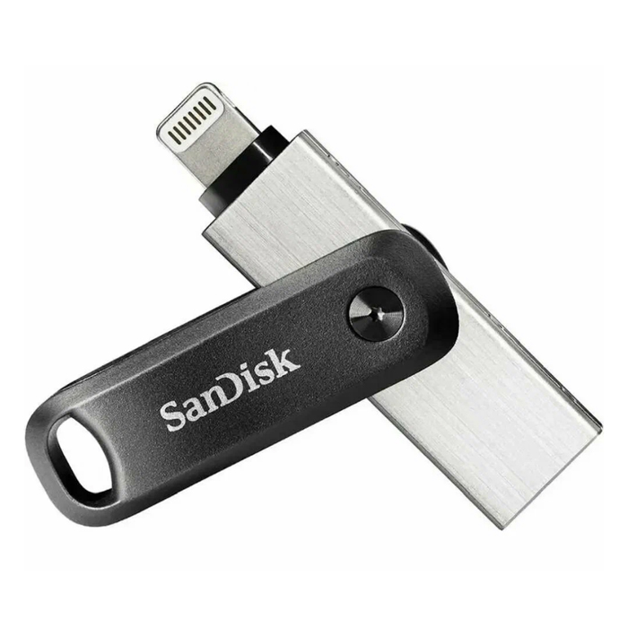 флешка lighting-USB 128Gb Sandisk USB3.0 iXpand Go (SDIX60N-128G-GN6NЕ
)