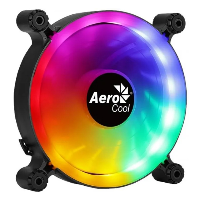 Кулер корпусной 120 мм  Aerocool Spectro 12 FRGB 120 mm/ molex / FRGB led 4710562755558