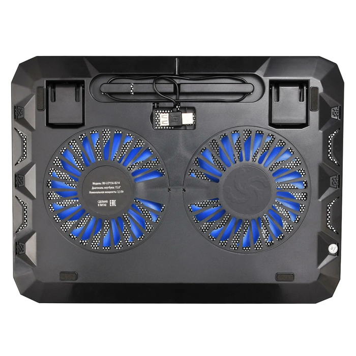 подставка охлаждение для ноутбука Buro BU-LCP156-B214 black