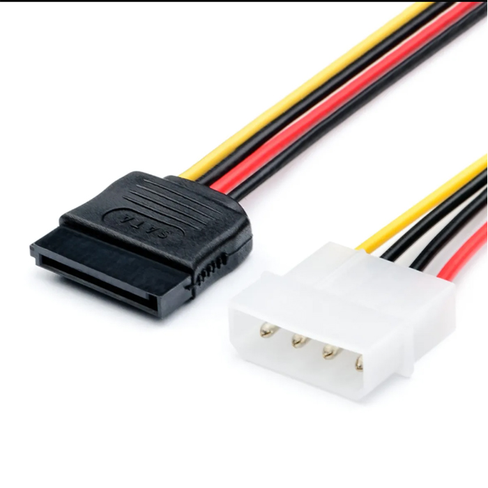 Кабель питания MOLEX - SATA (1big ->1SATA)