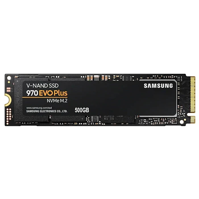 Твердотельный накопитель SSD M.2 PCI-E Samsung 970 EVO Plus (MZ-V7S500BW) 500Gb (300 TBW)