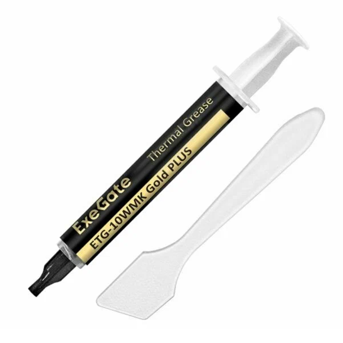 термопаста  Exegate ETG-10WMK Gold PLUS шприц 2гр. EX296085RUS