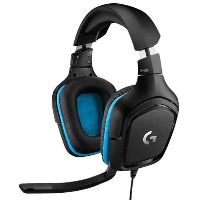 гарнитура Logitech G432 Prodigy Surround Gaming Headset 7.1 (981-000770)