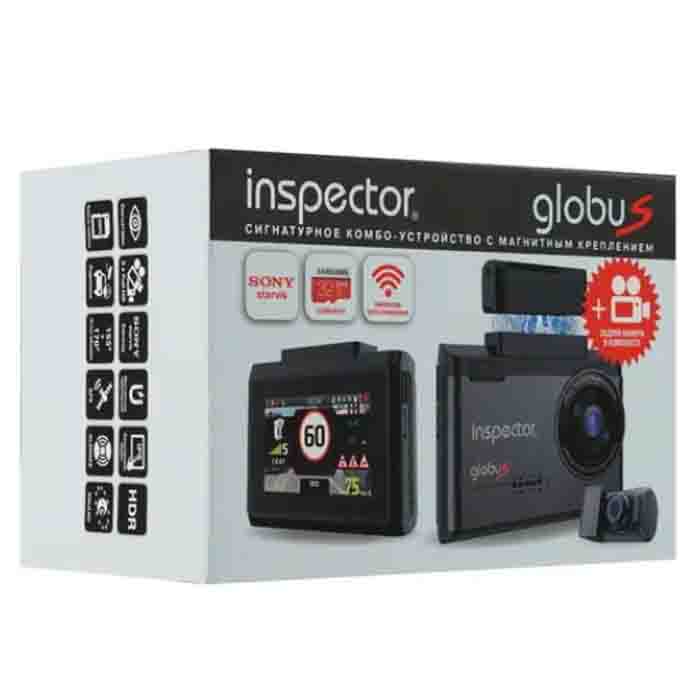 Видеорегистратор c радар-детектором Inspector Globus