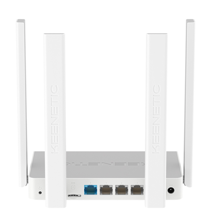 Интернет-центр с модемом 4G/3G
 Keenetic Explorer 4G (KN-4910)