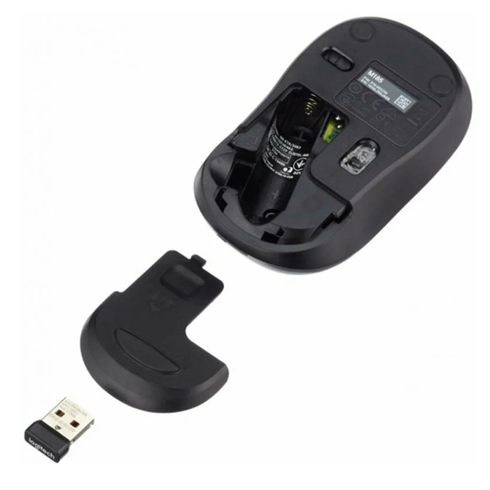 беспроводная мышь Logitech M185 (910-002237) Red