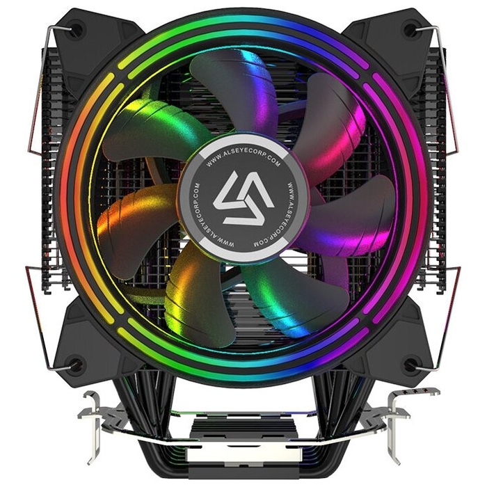 Кулер для процессора ALSEYE H120D черный/RGB