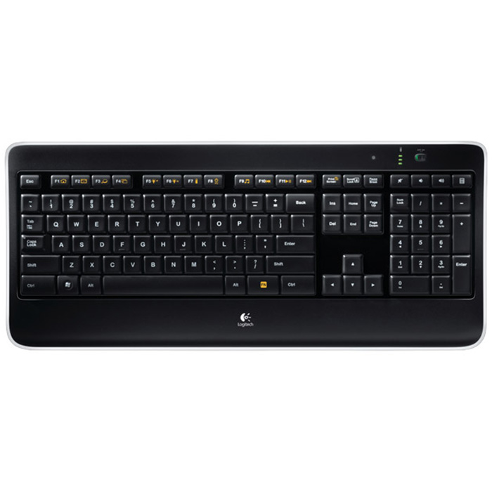 клавиатура Logitech K800 Wireless Illuminated Keyboard (920-002395)