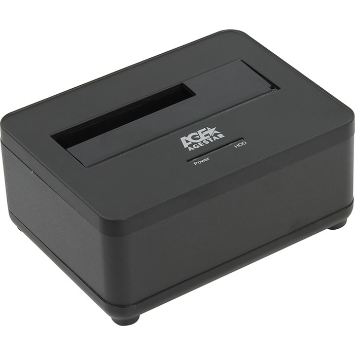 Док станция для  HDD AgeStar 3UBT72.5"&3.5" HDD USB3.0 black. (3UBT7)