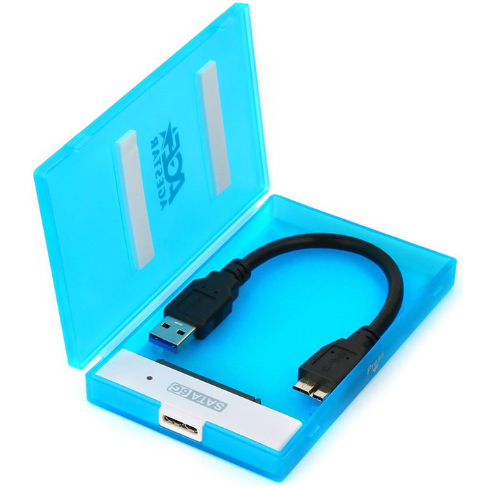 корпус для внешнего HDD AgeStar 3UBCP1-6G (Blue)