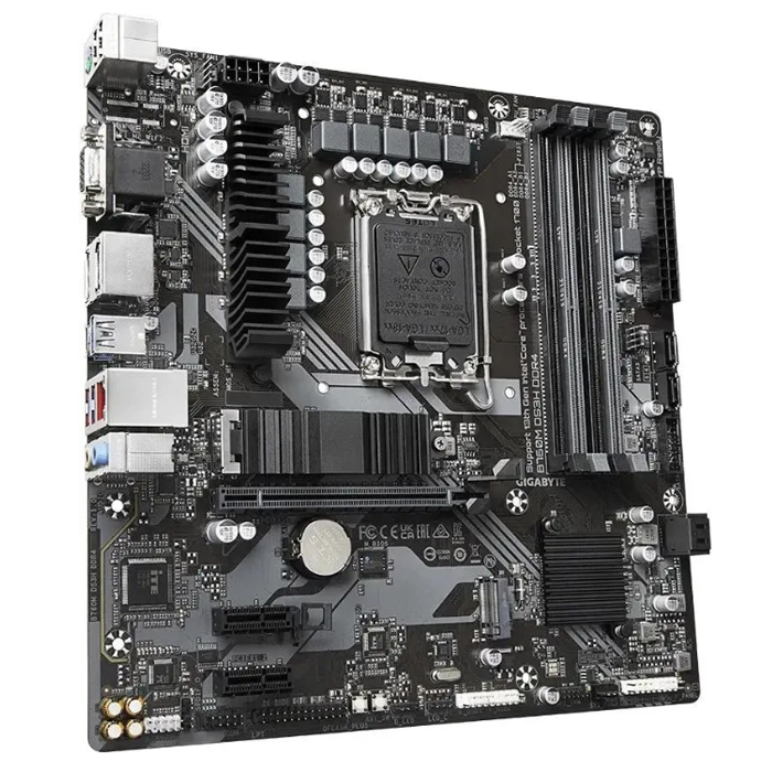 Материнская плата GigaByte B760M DS3H DDR4 mATX  Intel 1700