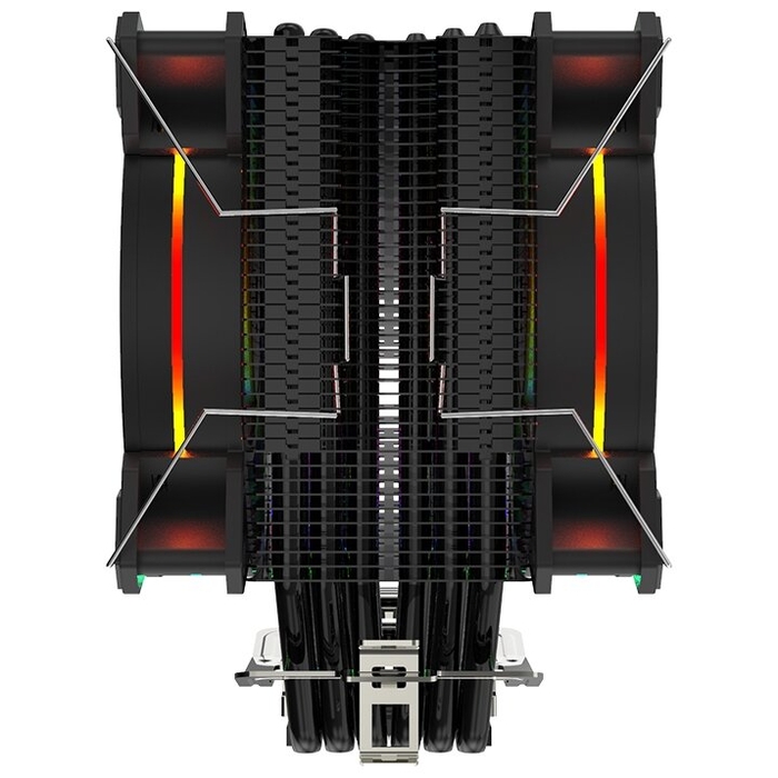 Кулер для процессора ALSEYE H120D черный/RGB