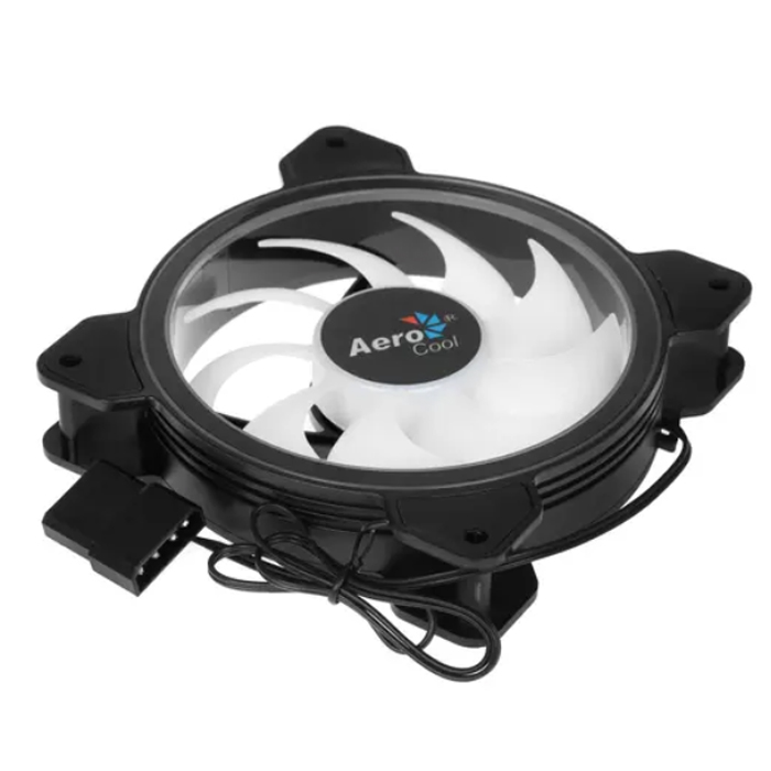 Кулер корпусной 120 мм Aerocool Saturn 12F DRGB Molex+3P