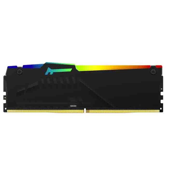 Модуль памяти DDR5 16Gb 5600MHz Kingston FURY Beast Black RGB KF556C40BBA-16 CL40