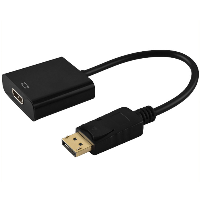 переходник DisplayPort - HDMI B&Pcable, с хвостиком 20 см. DP-HDMI
