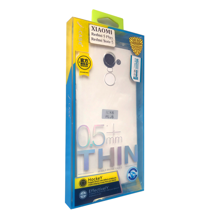 накладка для Redmi 5 Plus J-CASE Premium (Прозрачная)