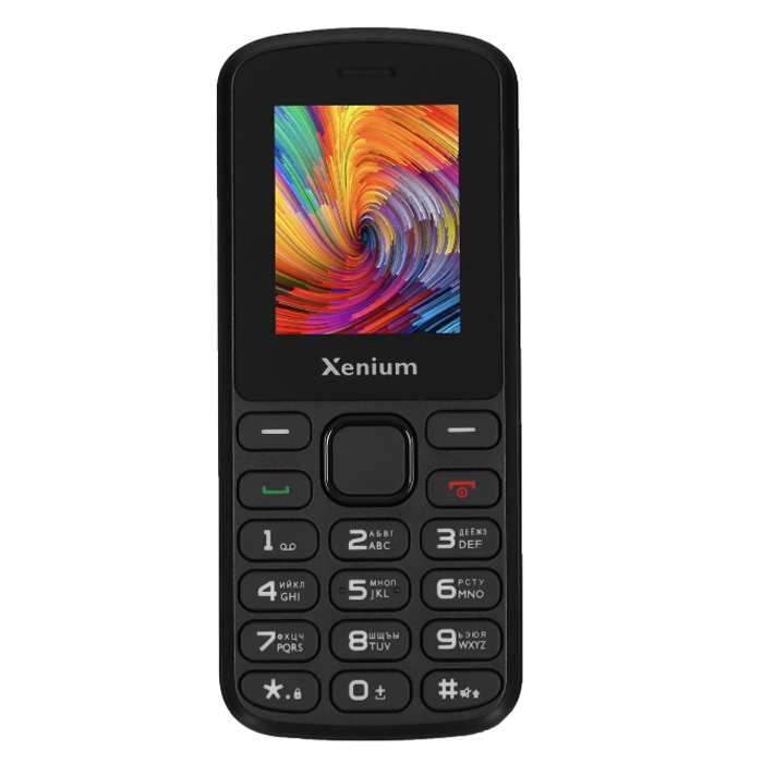 XENIUM Мобильный телефон Х170, черный 2029384