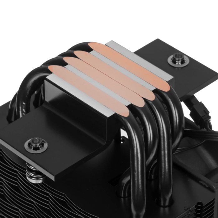 ALL Soc кулер  Ocypus Gamma A40 BK ARGB. Black 200W. Gamma-A40-BK1AAWN00X-GL