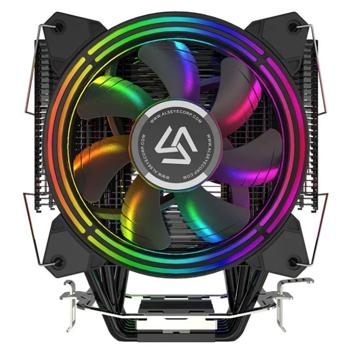 Кулер для процессора ALSEYE H120D v2 черный/RGB H120D v2