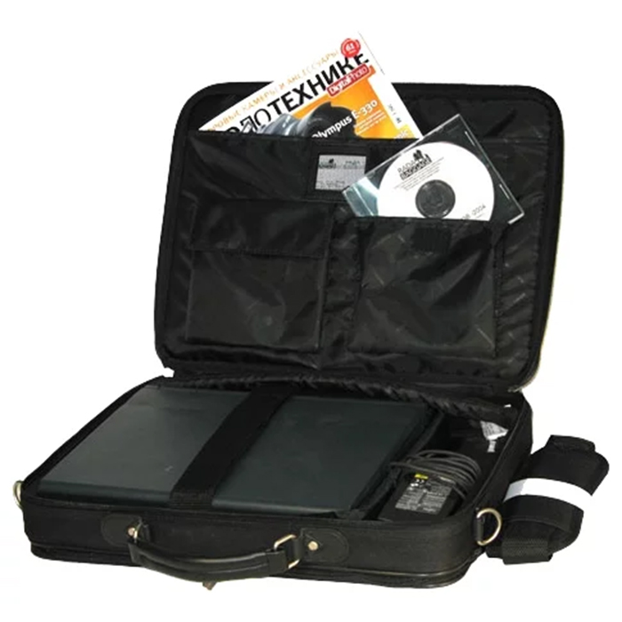 сумка для ноутбука 15,6" Continent CC-115 (Black)