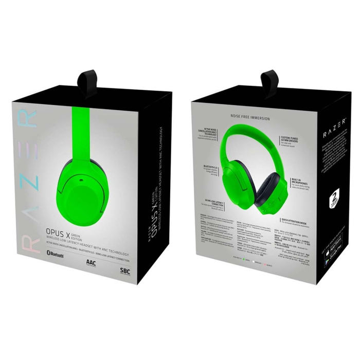 Гарнитура Razer Opus X - Green Headset (RZ04-03760400-R3M1
)