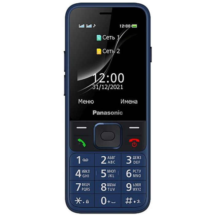 Мобильный телефон Panasonic TF200 синий (KX-TF200RUC)