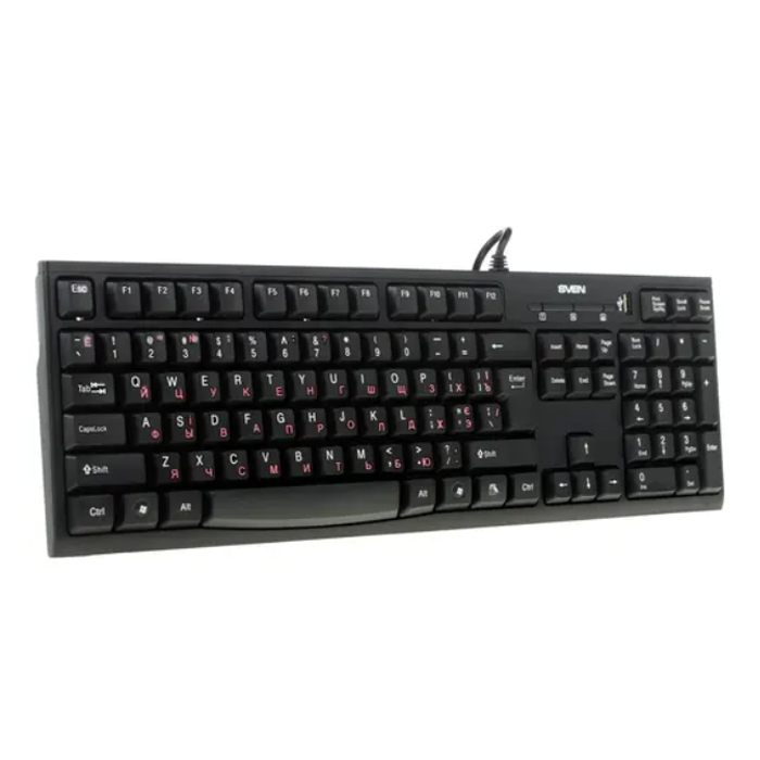 клавиатура Sven KB-S304 black (SV-03100304UB)