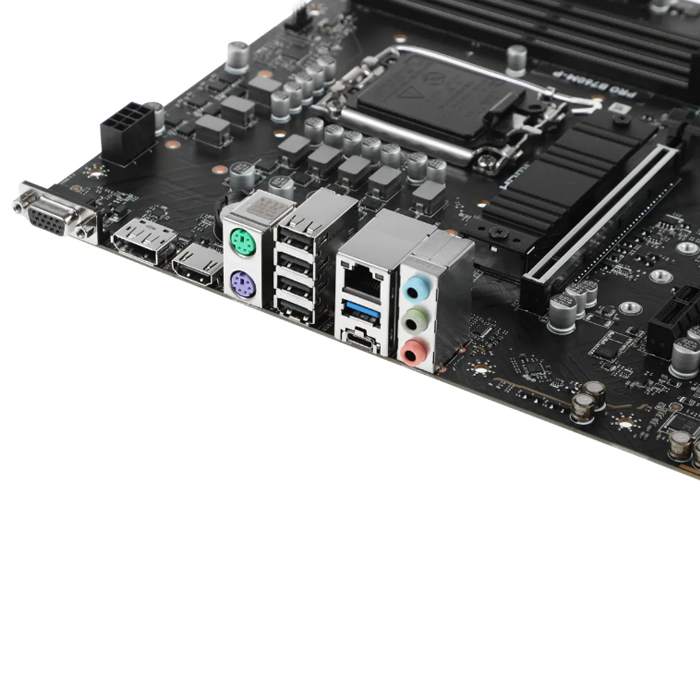 Материнская плата MSI PRO B760M-P  Intel 1700 (mATX) DDR5 x4/ SATA x4/M.2x2/ PCI-E*16 x1,PCI-E