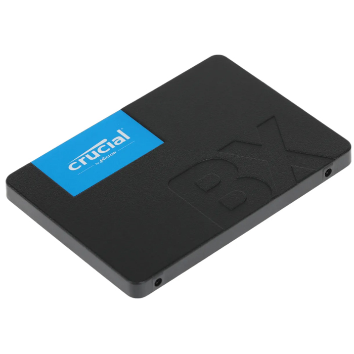 Накопитель SSD 2.5" 500 Gb Crucial BX500 (550/500MBs, 1 500 000 ч, 120 TBW) TLC 3D NAND