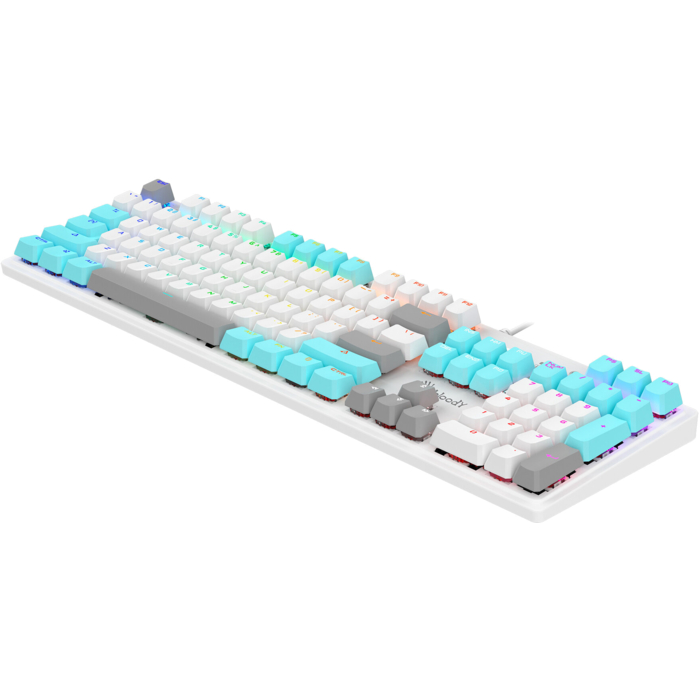 клавиатура A4tech Bloody S510N LED USB (ICY WHITE)