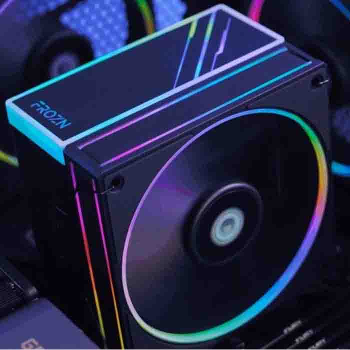 Кулер ALL Soc ID-Cooling FROZN A410 ARGB 1700LGA (4-pin, 15-29 dBA, 500-2000 RPM, 78 CFM) TDP 220W