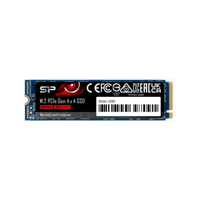 SSD M.2 PCI-E   512Gb накопитель Silicon Power UD85, (3600/2800MBs, 1 500 000 ч) NVMe 3D. SP500GBP44
