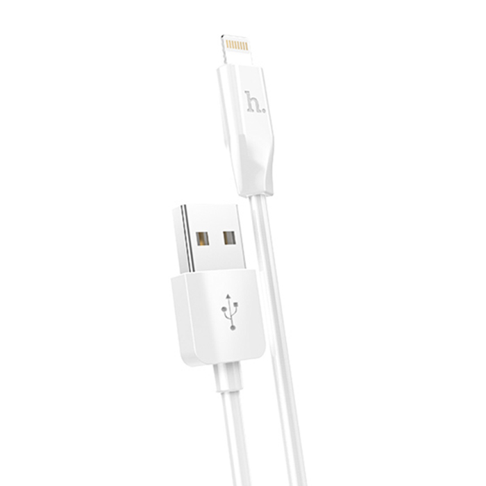 Lightning - кабель 3.0m Hoco X1 Rapid (White). 6957531032021