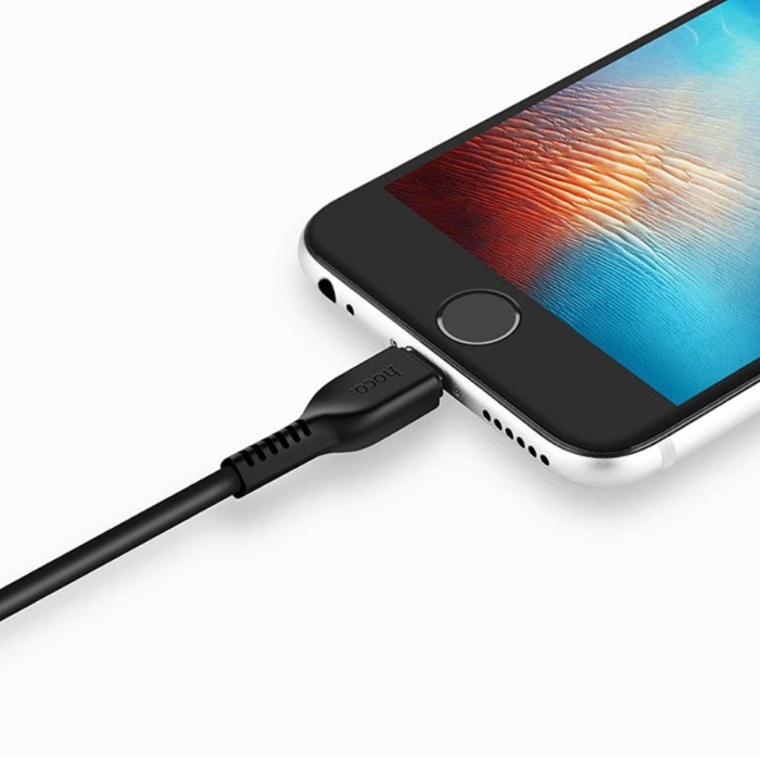 Lightning - кабель 2.0m Hoco X20 (Black).6957531068860