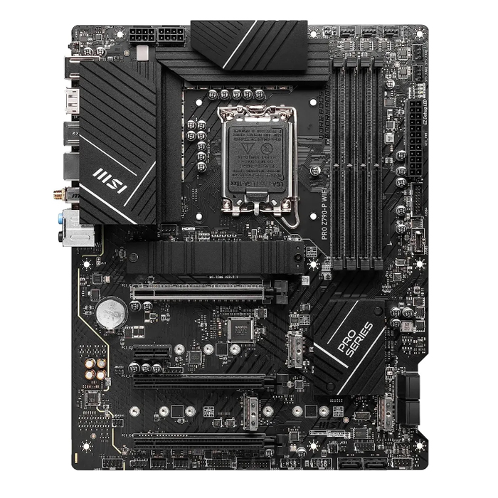Материнская плата MSI PRO Z790-P WIFI (ATX) WiFi DDR5 x4/ SATA x6/M.2x4/ PCI-E*16 x3,PCI-E*1/ USB x7