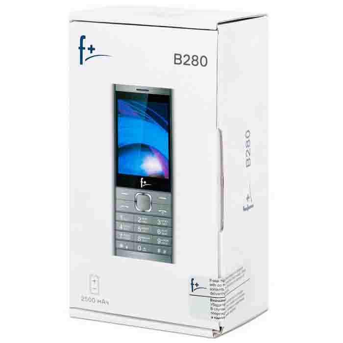 F+ Мобильный телефон B280, темно-серый