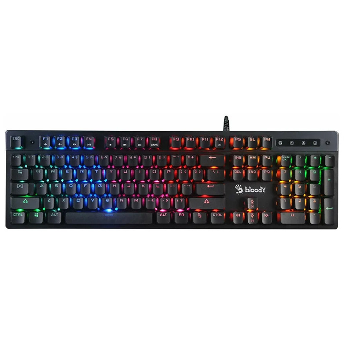 клавиатура A4tech Bloody B500N LED USB (Grey)