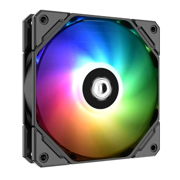 Вентилятор для корпуса ID-COOLING TF-12025-ARGB, черный/ARGB TF-12025-ARGB