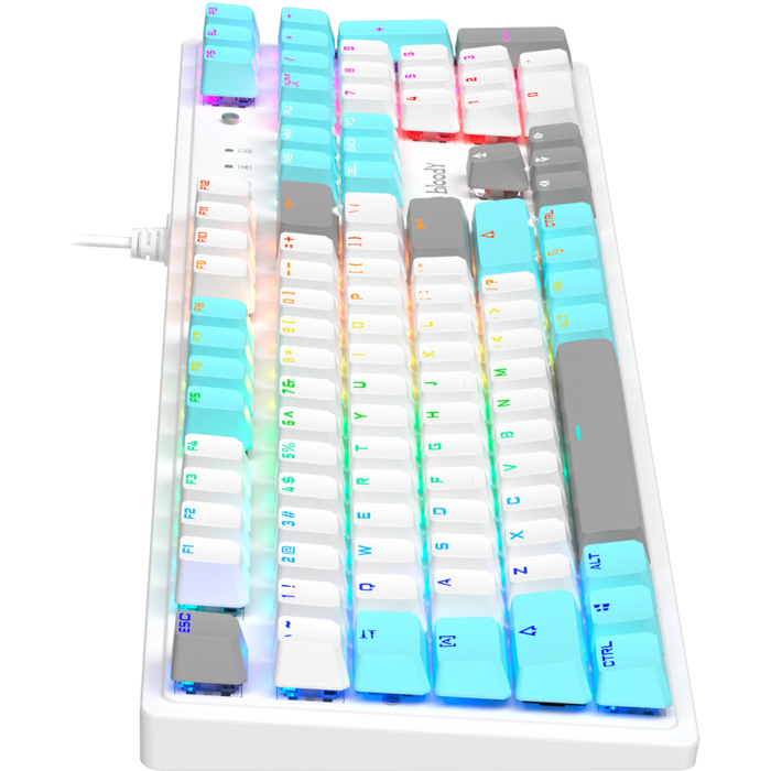клавиатура A4tech Bloody S510N LED USB (ICY WHITE)