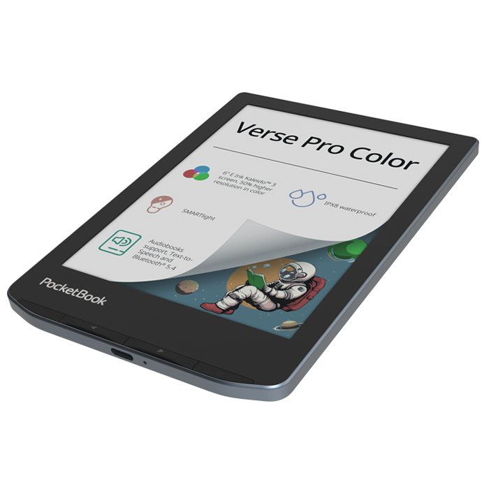 Электронная книга PocketBook 634 Verse Pro Color Stormy Sea (PB634K3-1-WW)