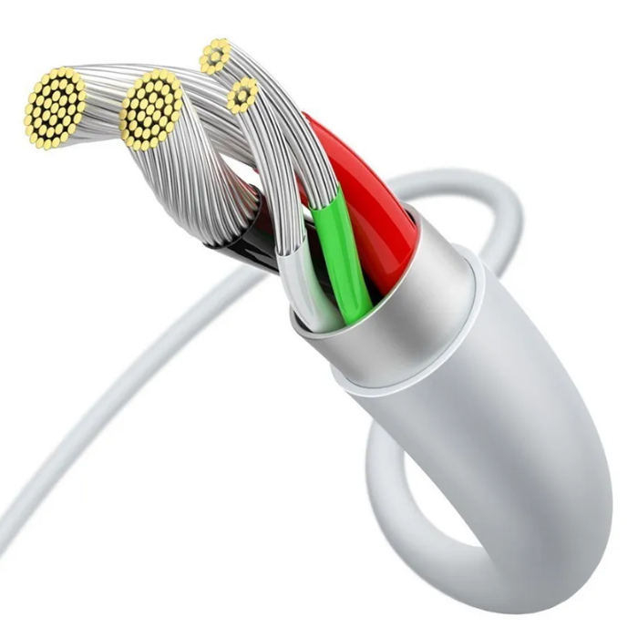 Micro USB - кабель 2.0m 2.0A Белый. Baseus Superior Fast (Белый). CAMYS-A02