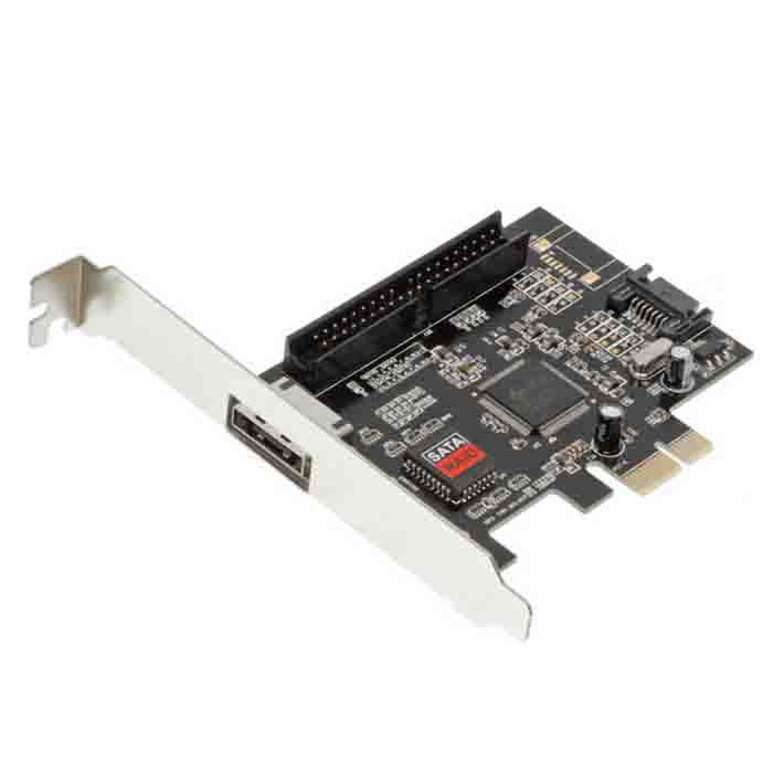 Контроллер PCI-E JMB363 1xE-SATA 1xSATA 1xIDE Bulk ASIA PCIE 363 SATA/IDE